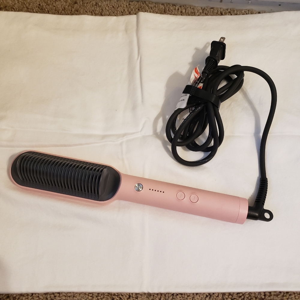 Tymo Straightening Brush (Pink)